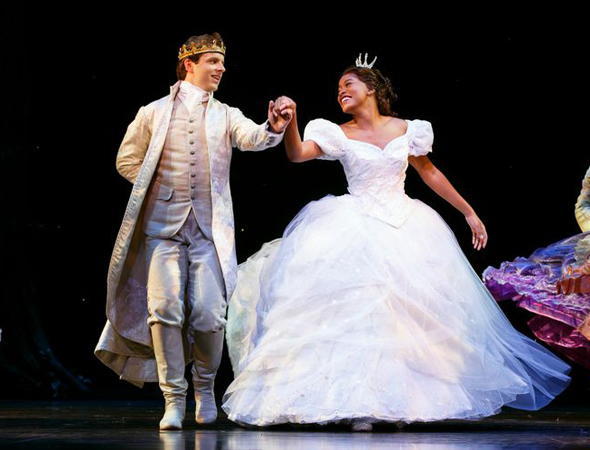 Joe Carroll and Keke Palmer, Cinderella&#39;s Prince Charming and Ella.