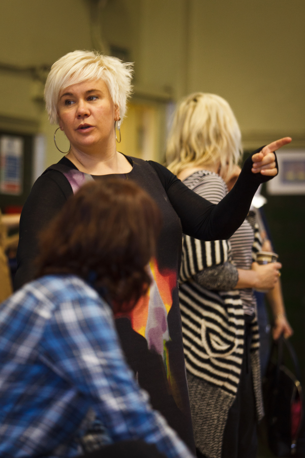 Emma Rice directing Kneehigh&#39;s Tristan &amp; Yseult.