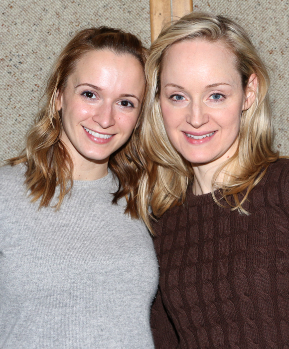 Emily Padgett and Erin Davie head into the studio to record the new Side Show cast album.