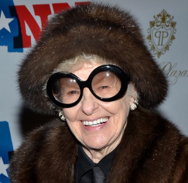 Elaine Stritch at the opening of Ann in 2013.