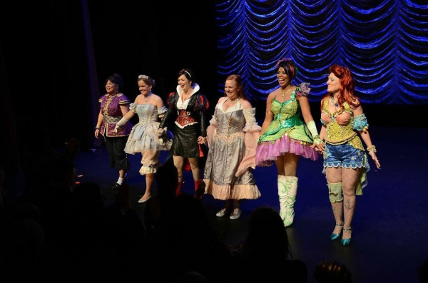 Curtain call on the opening night of Disenchanted off-Broadway.