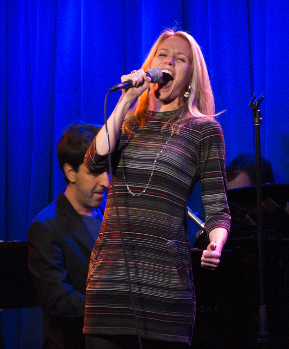 Lauren Kennedy takes part in a concert celebrating the music of Tony winner Jason Robert Brown at SubCulture.