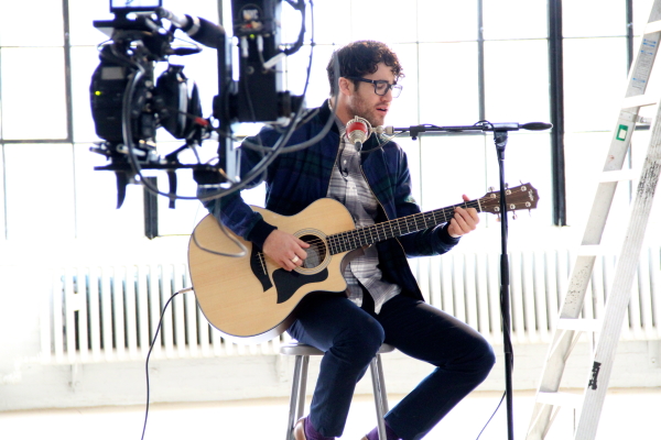 Darren Criss performs as part of Jesse Tyler Ferguson hosts Backstage With Disney on Broadway: Celebrating 20 Years.