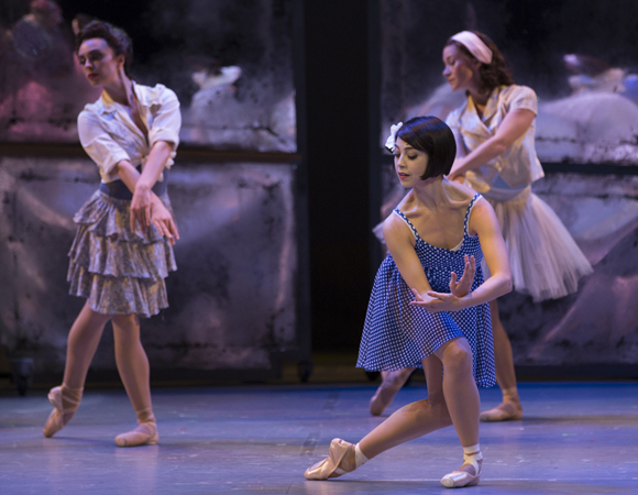 Ballet dancer Leanne Cope (in blue) will make her Broadway debut in the musical.