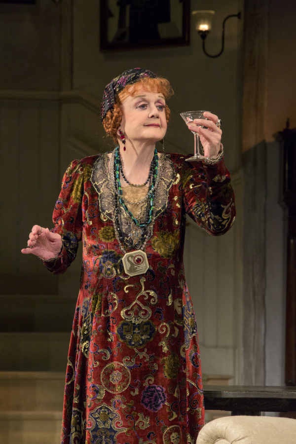 Angela Lansbury recreates her Tony-winning performance as Madame Arcati in a new national tour of Noël Coward's Blithe Spirit.