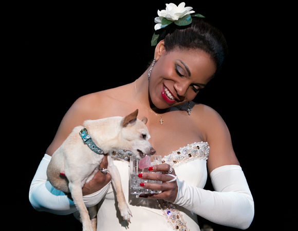 Roxie and Audra McDonald in Lady Day at Emerson&#39;s Bar &amp; Grill at the 