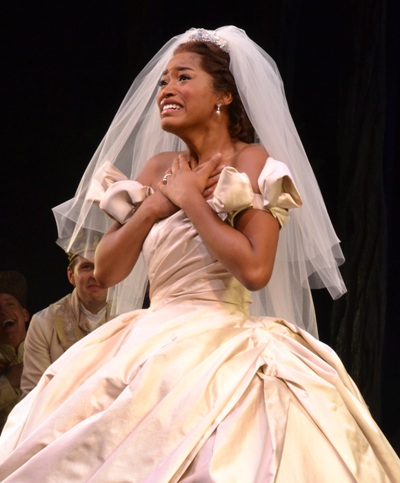 On September 10, Keke Palmer takes her tearful first curtain call as Cinderella on Broadawy.