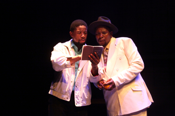 Atandwa Kani and Mncedisi Shabangu in Sizwe Banzi Is Dead, opening at the McCarter Theatre Center this January.