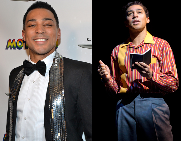 Charl Brown plays Smokey Robinson on Broadway in Motown the Musical.