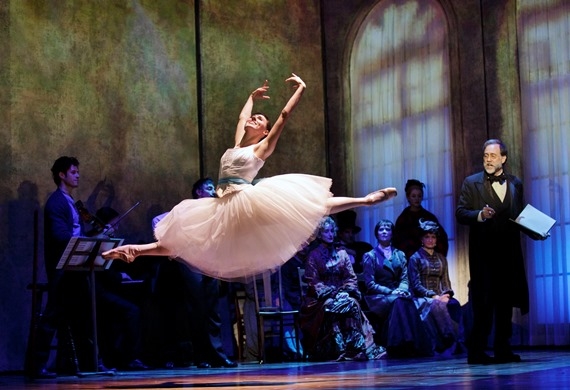 Tiler Peck and Boyd Gaines took on the roles of Young Marie van Goethem and Edgar Degas in the Kennedy Center production of the new Ahrens and Flaherty musical Little Dancer.