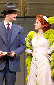 Jessica Stone with Colin Donnell in the 2011 Broadway revival of Anything Goes. 