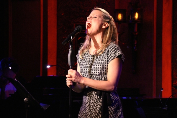 Amy Spanger hits the high notes at 54 Below.