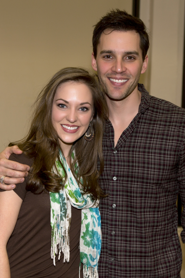 Laura Osnes and Ryan Silverman lead the cast of an upcoming reading of the new musical Somewhere in Time.