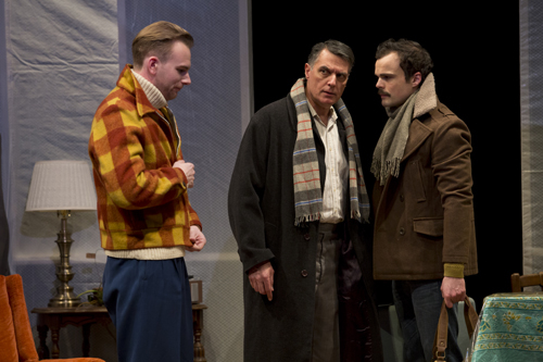 Timothy Hassler, Robert Cuccioli, and Stephen Plunkett will appear in Snow Orchid at  the Lion Theatre from February 3-28.