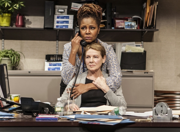 Tonya Pinkins and Dianne Wiest star in Joel Drake Johnson&#39;s Rasheeda Speaking, directed by Cynthia Nixon, in a production by The New Group at The Pershing Square Signature Center.